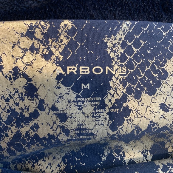 Carbon38 Metallic Snake Contour Crossback Bra - Picture 6 of 6